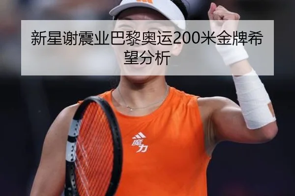 新星谢震业巴黎奥运200米金牌希望分析